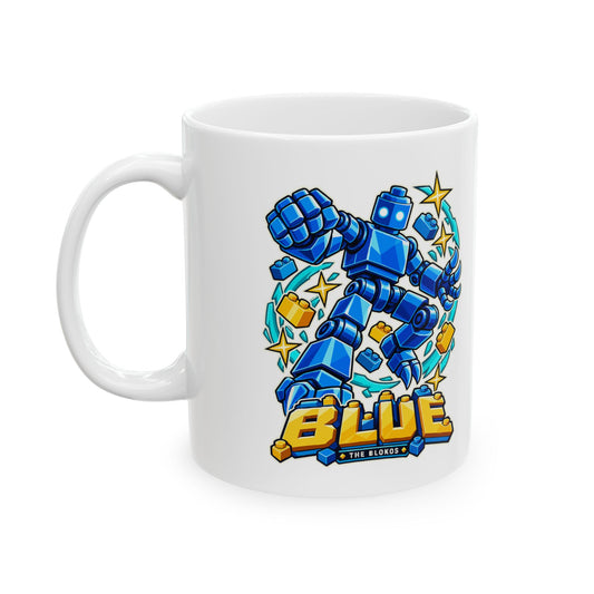 The Blokos · Blue · Ceramic mug · US