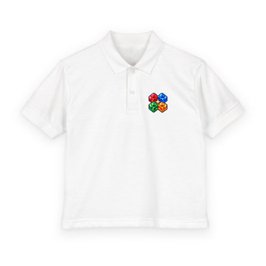 The Blokos · Kids microverse emblem polo