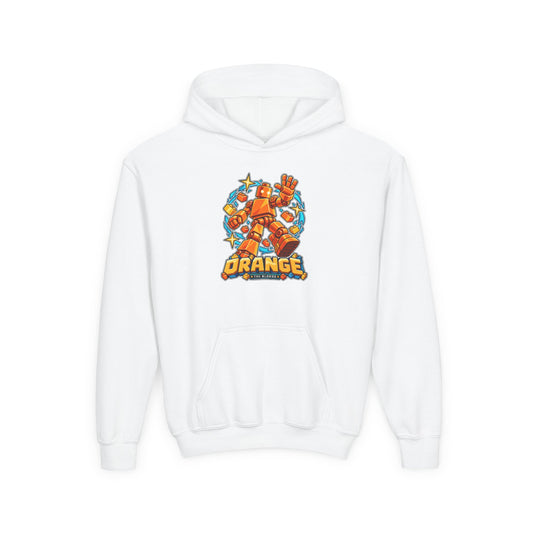 The Blokos · Orange · Kids hoodie · US