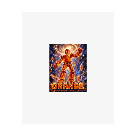 The Blokos · Orange · Art poster · US