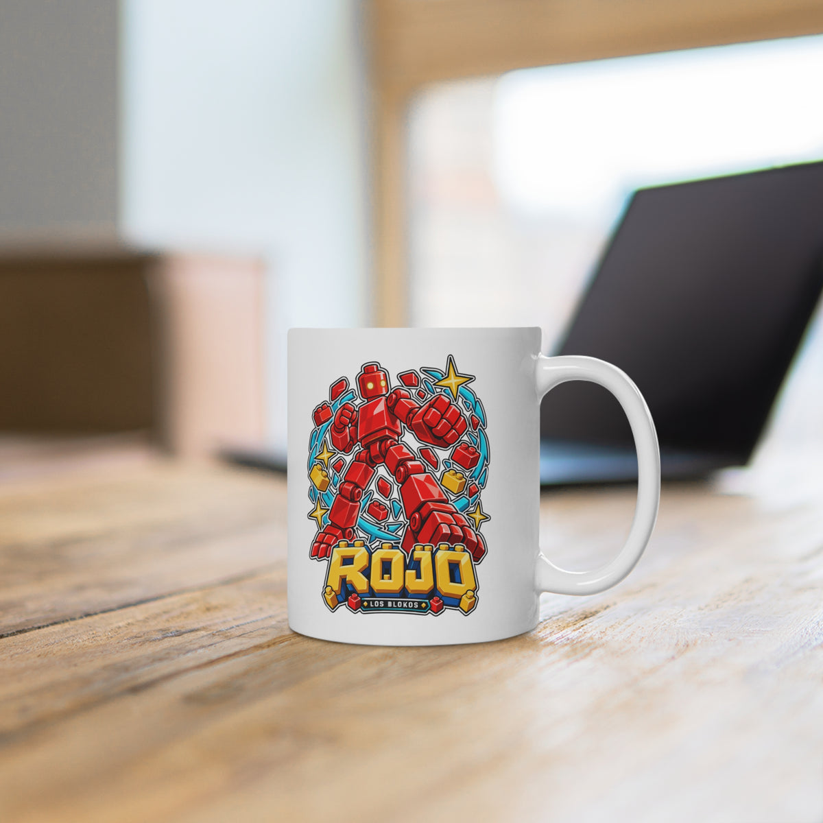 Los Blokos · Rojo · Taza de cerámica · España