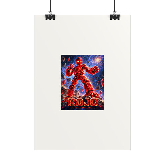 The Blokos · Rojo · Art poster · Spain
