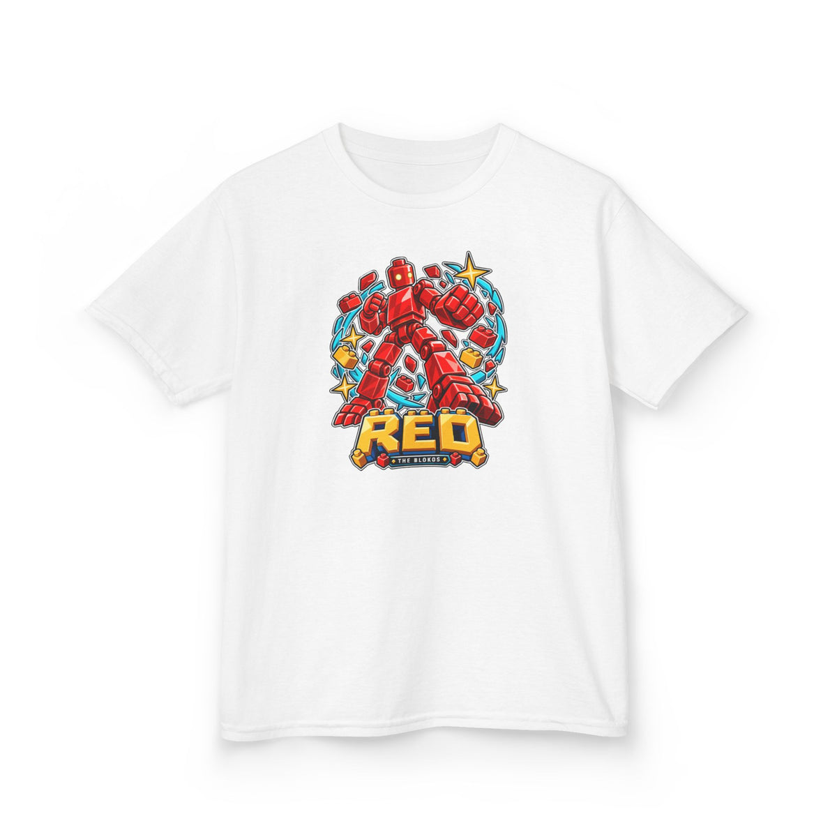 Los Blokos · Red · Camiseta infantil · EE. UU.