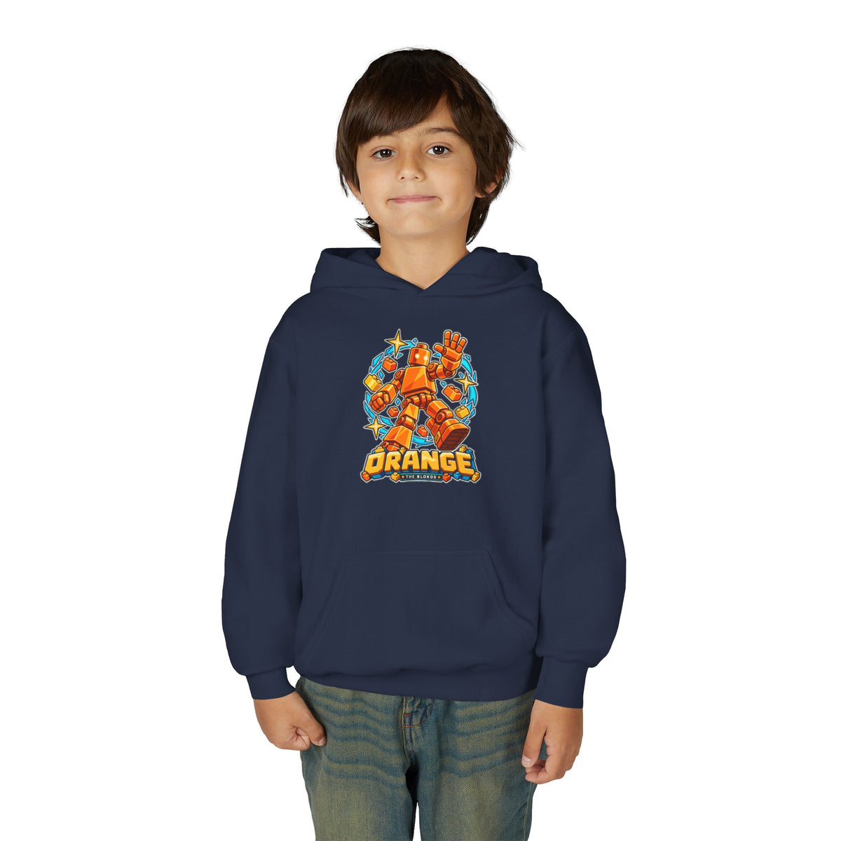 Los Blokos · Orange · Sudadera infantil · EE. UU.