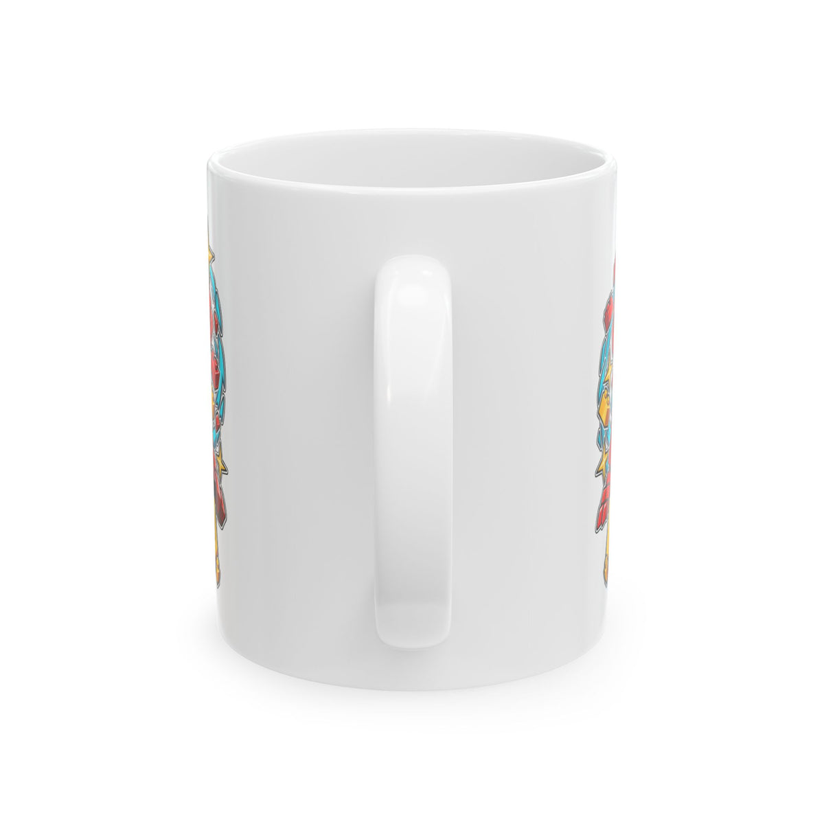 Los Blokos · Red · Taza de cerámica · EE. UU.