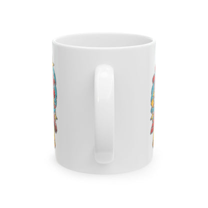 Los Blokos · Red · Taza de cerámica · EE. UU.