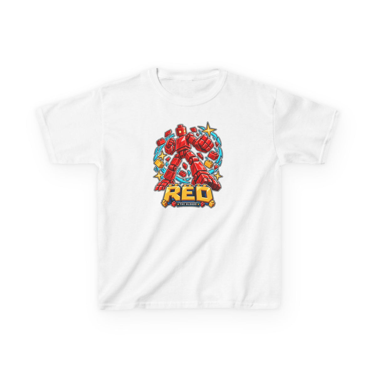 Los Blokos · Red · Camiseta infantil · EE. UU.
