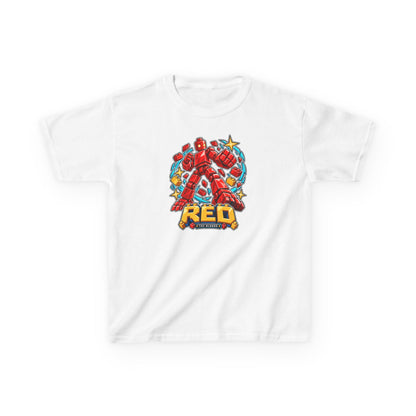 Los Blokos · Red · Camiseta infantil · EE. UU.