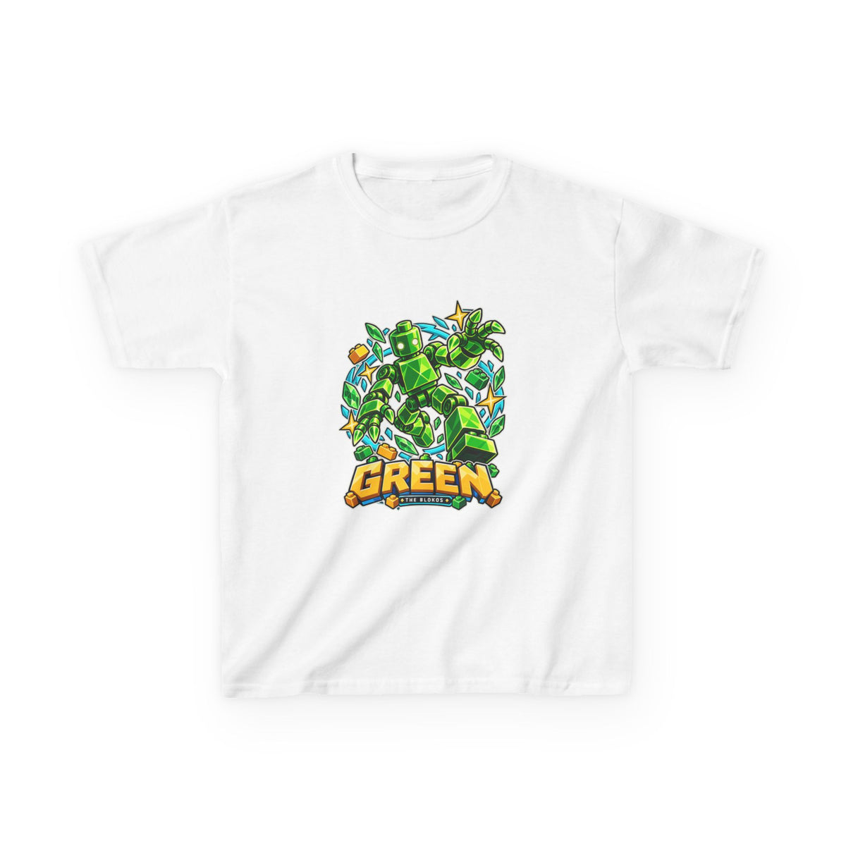 Los Blokos · Green · Camiseta infantil · Reino Unido