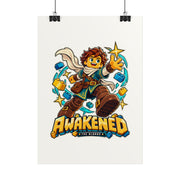 Los Blokos · Awakened · Póster ilustrado · Reino Unido