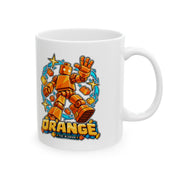 The Blokos · Orange · Ceramic mug · US