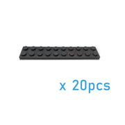 BRICKOS · Bridgeworks · 2 × 10 Plates · 20 Pieces