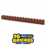 BRICKOS · Longspan · 16 PIECES / PIEZAS · Colour variant