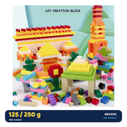 BRICKOS · 125 / 250 g · Original photograph / Fotografía original