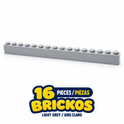 BRICKOS · Longspan · 16 PIECES / PIEZAS · Colour variant