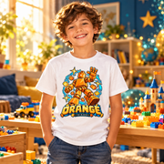 Blokos lifestyle · t-shirts-naranja-GB · illustrative scene