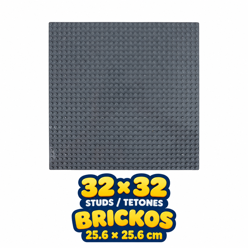 BRICKOS · World Grid · 32 × 32 STUDS / TETONES