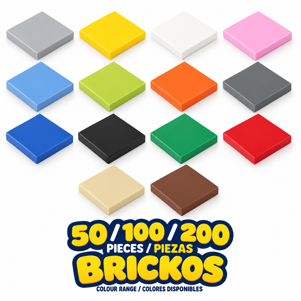 BRICKOS · 50 / 100 / 200 PIECES / PIEZAS