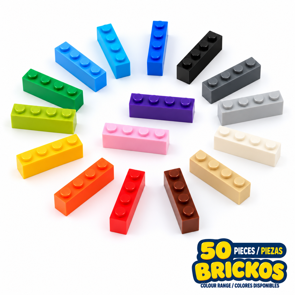 BRICKOS · 50 PIECES / PIEZAS